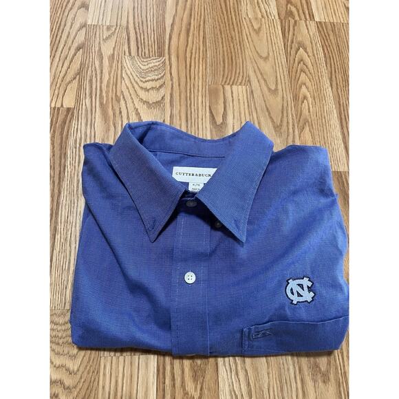 North Carolina Tar Heels cutter & buck long sleeve Button Up shirt - XL - Picture 1 of 7